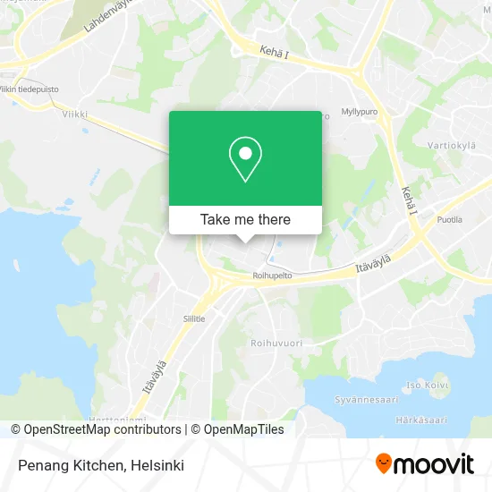 Penang Kitchen map