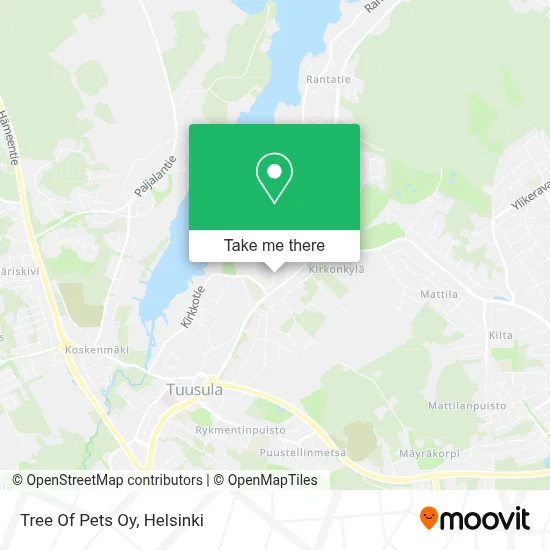 Tree Of Pets Oy map
