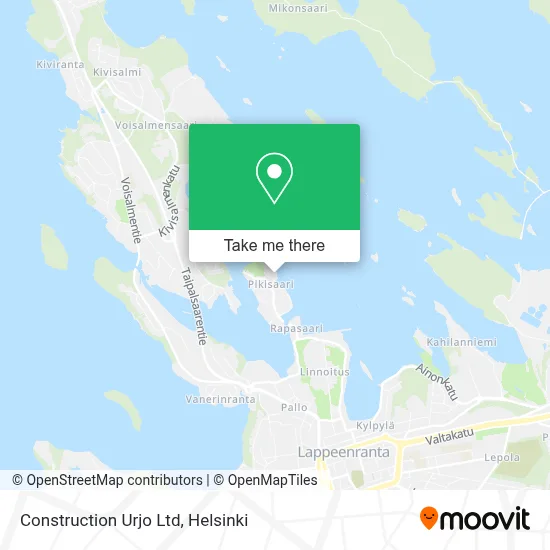 Construction Urjo Ltd map
