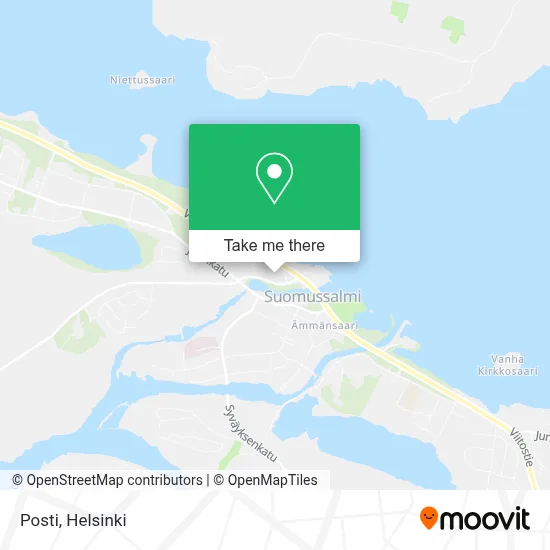 Posti map
