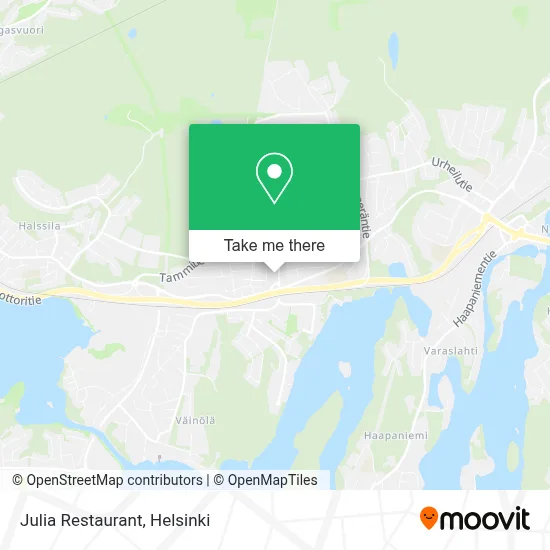 Julia Restaurant map