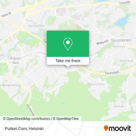 Putket.Com map