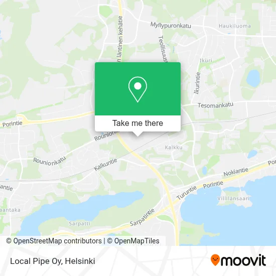 Local Pipe Oy map