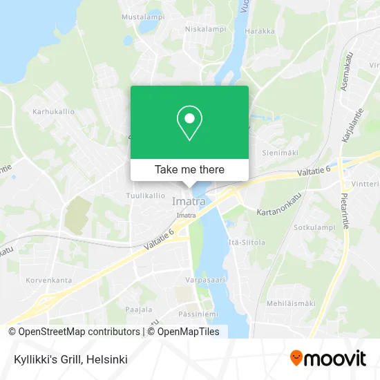Kyllikki's Grill map