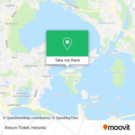 Return Ticket map