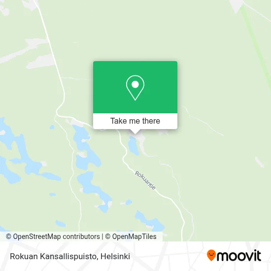 Rokuan Kansallispuisto map