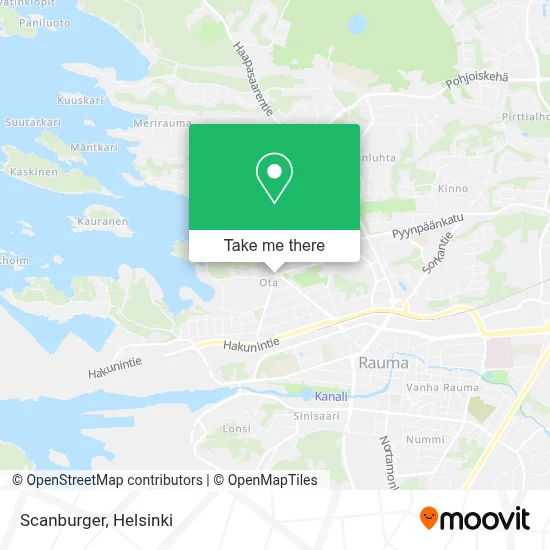 Scanburger map