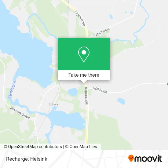 Recharge map