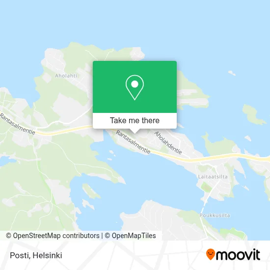 Posti map