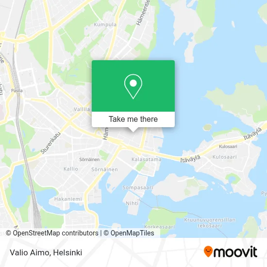 Valio Aimo map