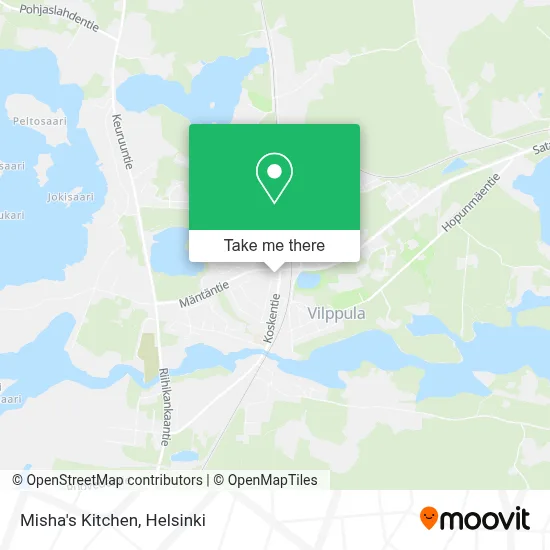 Misha's Kitchen map