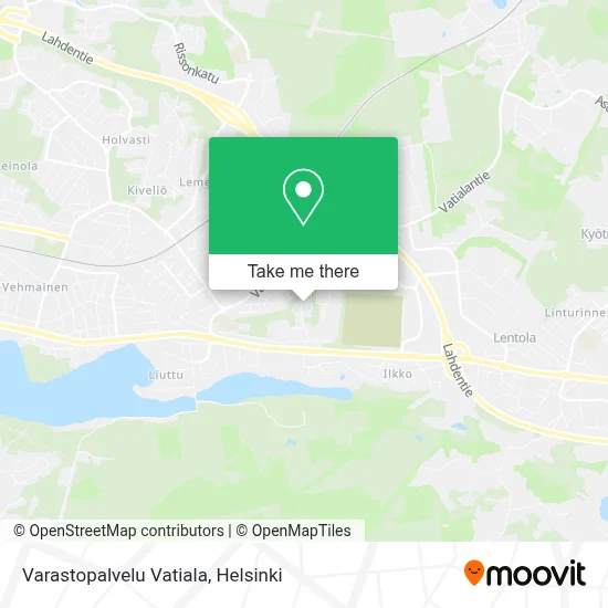 Varastopalvelu Vatiala map