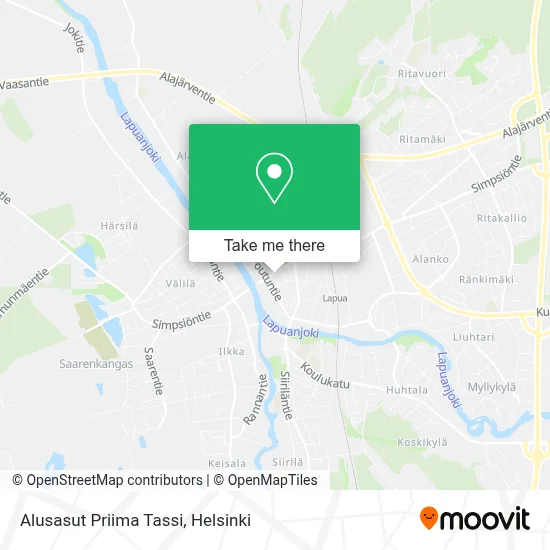 Alusasut Priima Tassi map