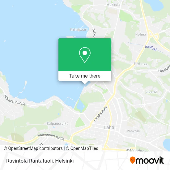 Ravintola Rantatuoli map