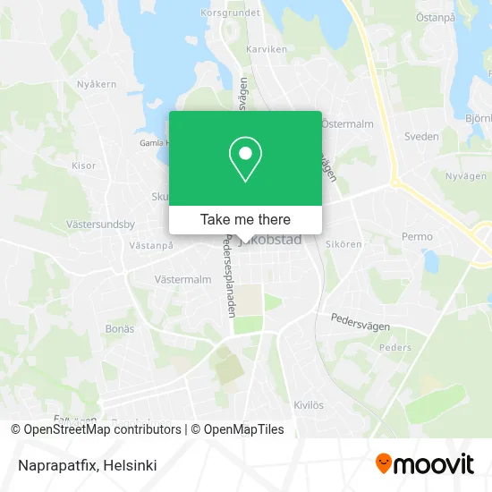 Naprapatfix map