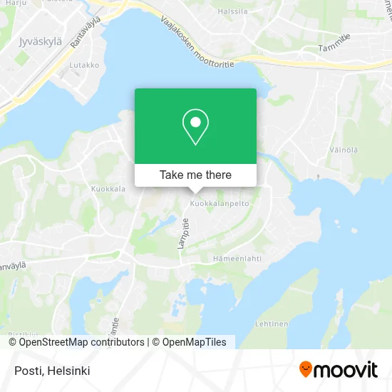 Posti map