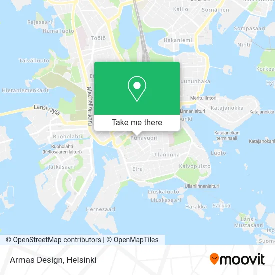 Armas Design map