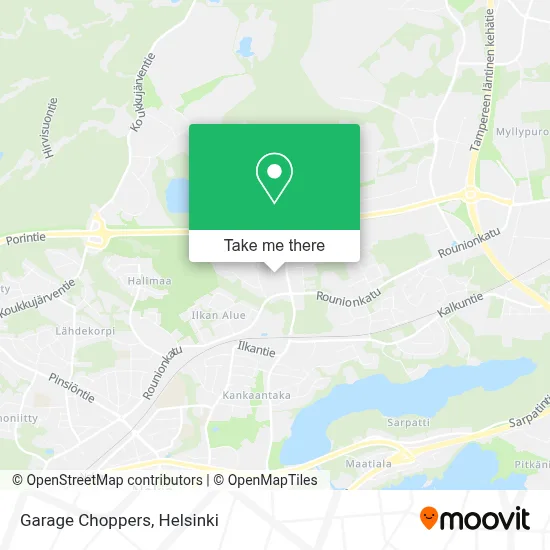 Garage Choppers map