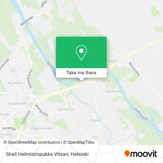 Shell Helmisimpukka Vitsari map