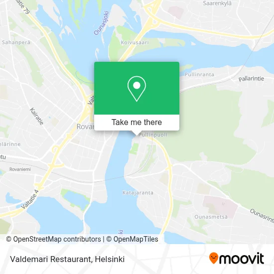 Valdemari Restaurant map