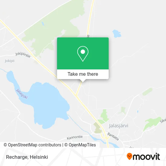 Recharge map