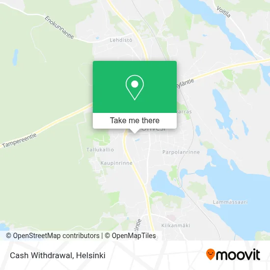 Cash Withdrawal map
