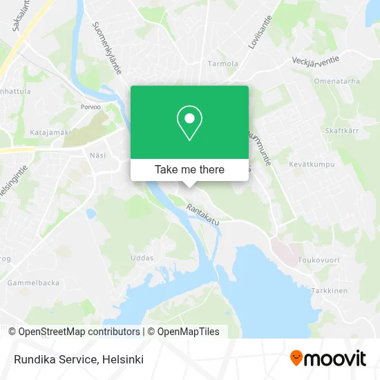 Rundika Service map