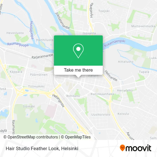 Hair Studio Feather Look map