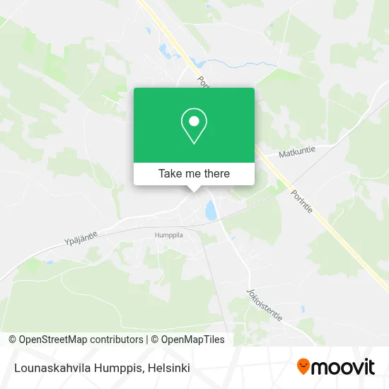 Lounaskahvila Humppis map