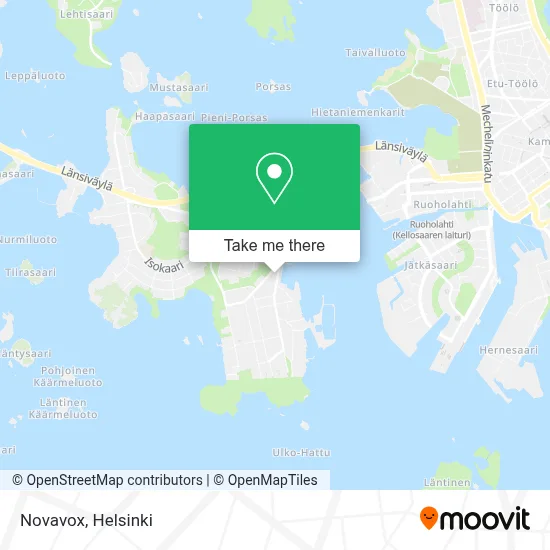 Novavox map