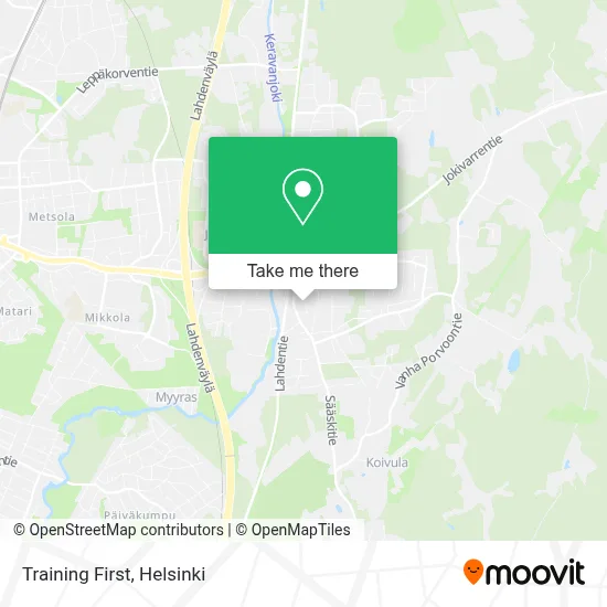 Training First map