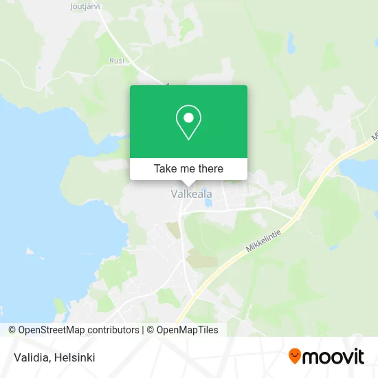 Validia map