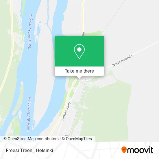 Freesi Treeni map