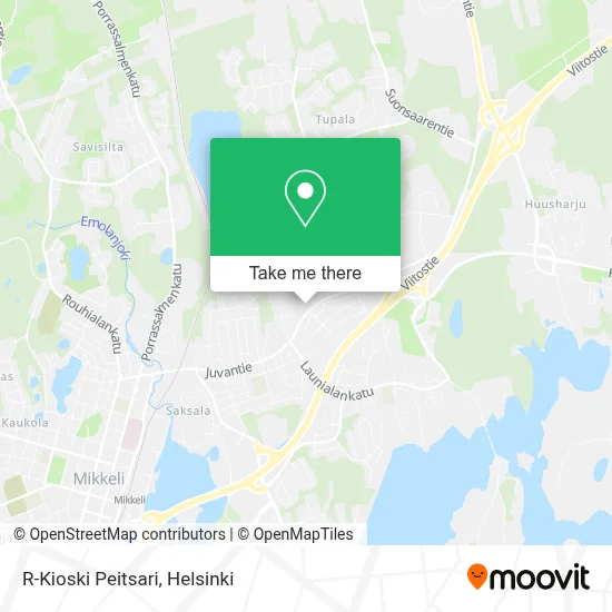 R-Kioski Peitsari map