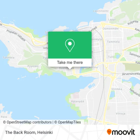 The Back Room map