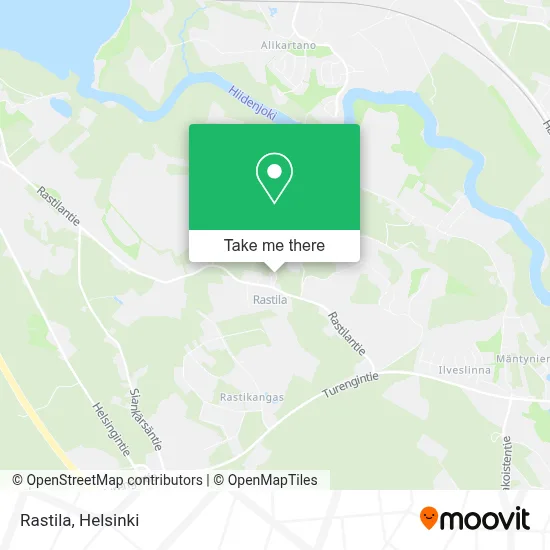 Rastila map