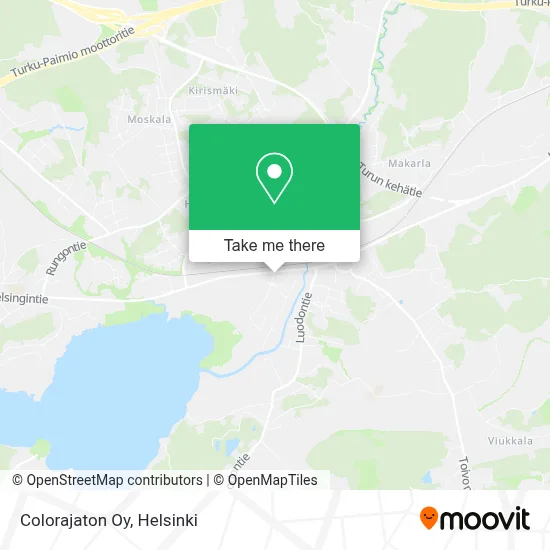 Colorajaton Oy map