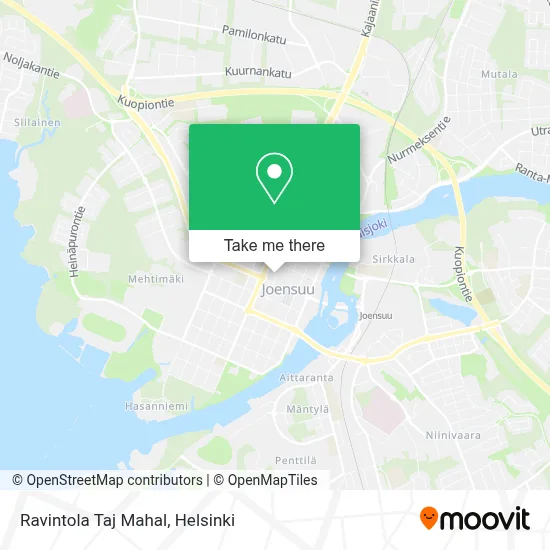 Ravintola Taj Mahal map