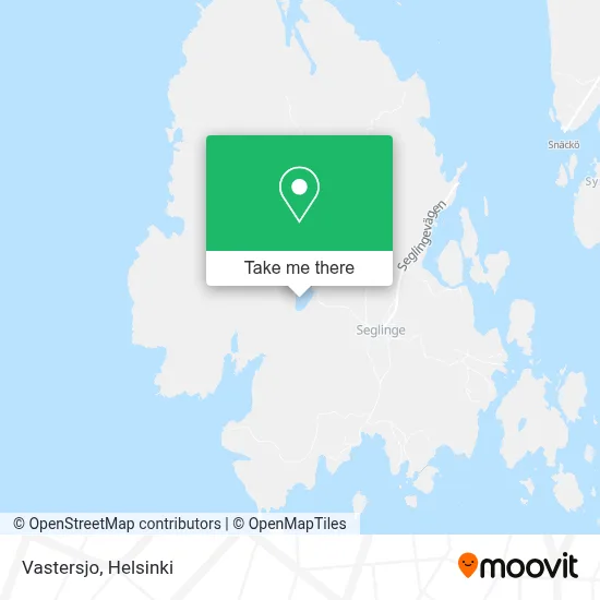Vastersjo map