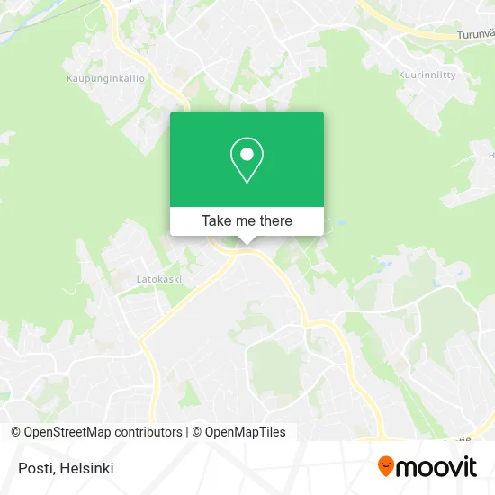 Posti map