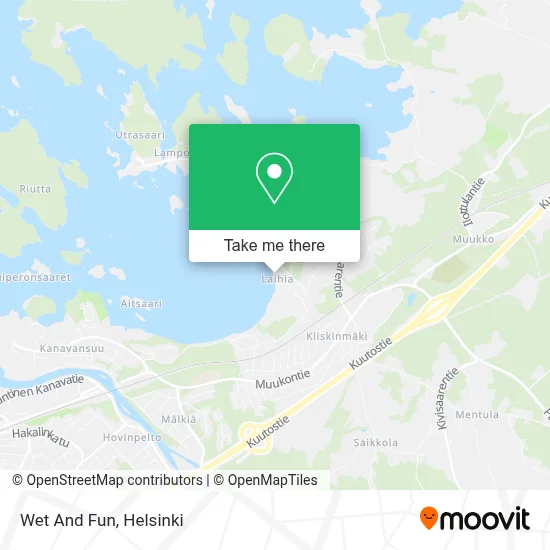 Wet And Fun map