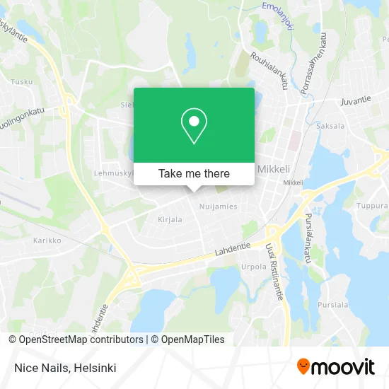Nice Nails map
