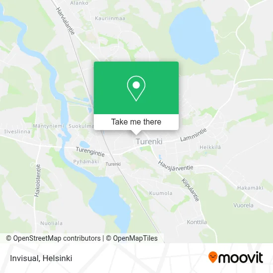Invisual map
