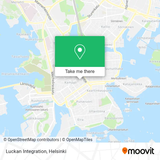 Luckan Integration map
