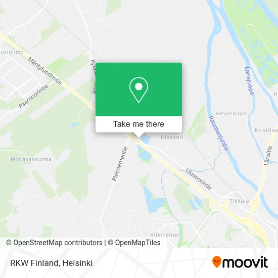 RKW Finland map