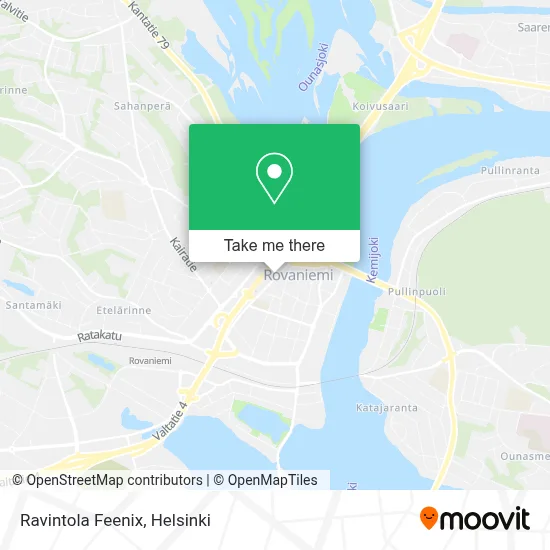 Ravintola Feenix map