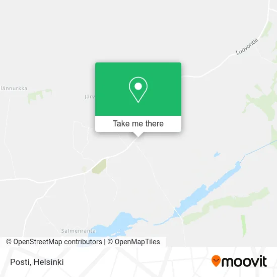 Posti map