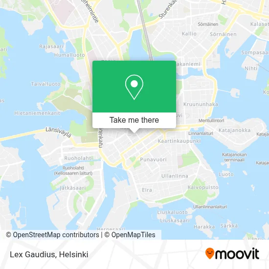 Lex Gaudius map