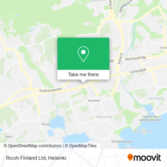 Ricoh Finland Ltd map