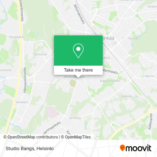 Studio Bangs map